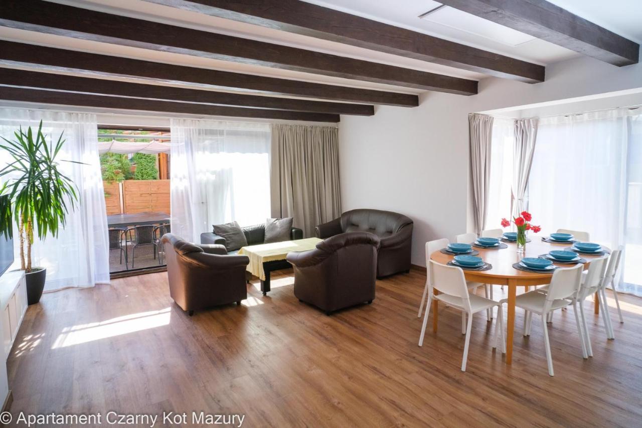 Malkinie Czarny Kot Mazury Dom Caloroczny 빌라 외부 사진