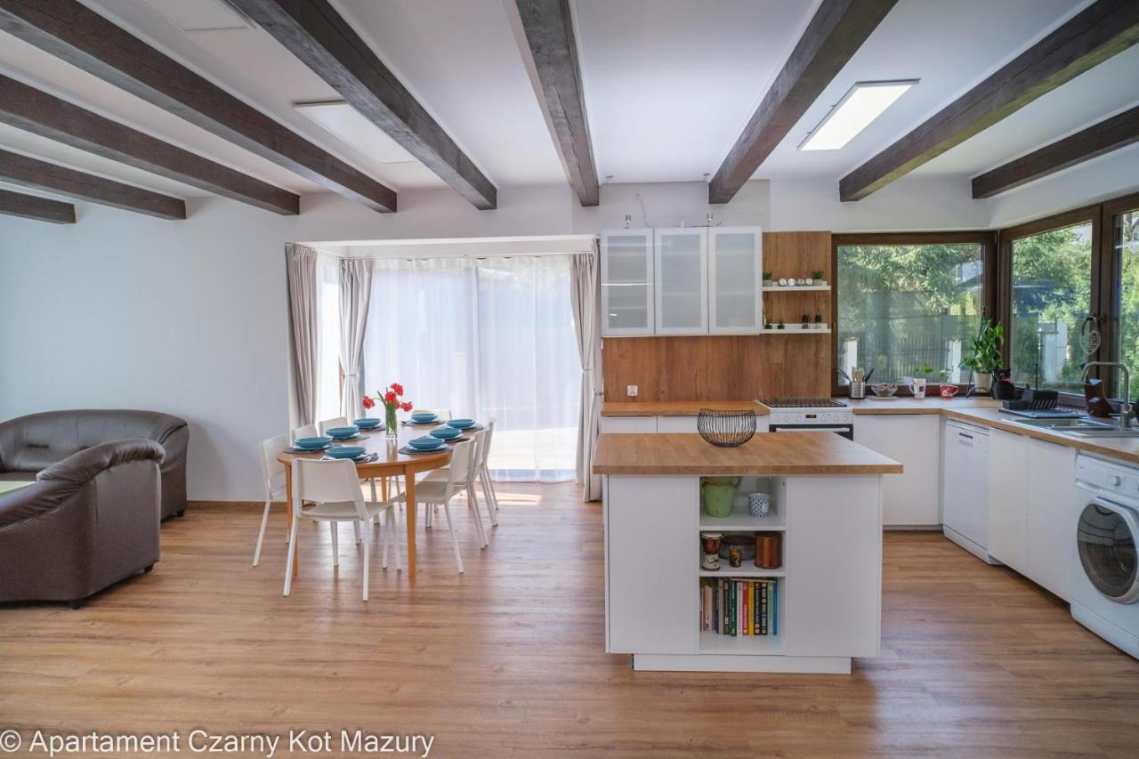 Malkinie Czarny Kot Mazury Dom Caloroczny 빌라 외부 사진