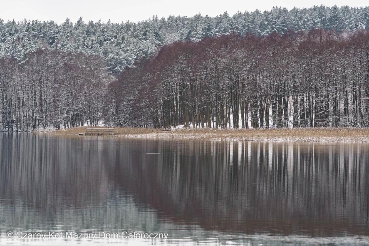 Malkinie Czarny Kot Mazury Dom Caloroczny 빌라 외부 사진
