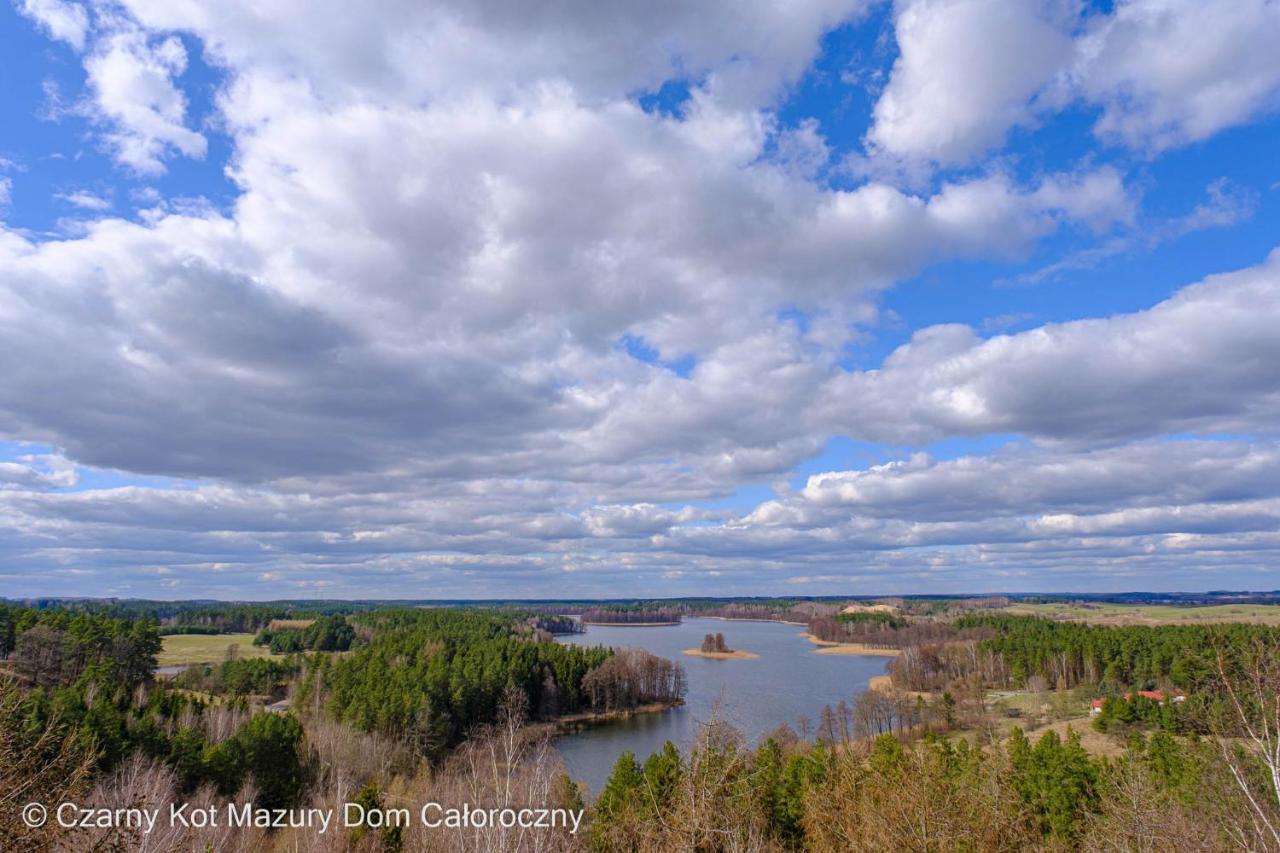Malkinie Czarny Kot Mazury Dom Caloroczny 빌라 외부 사진