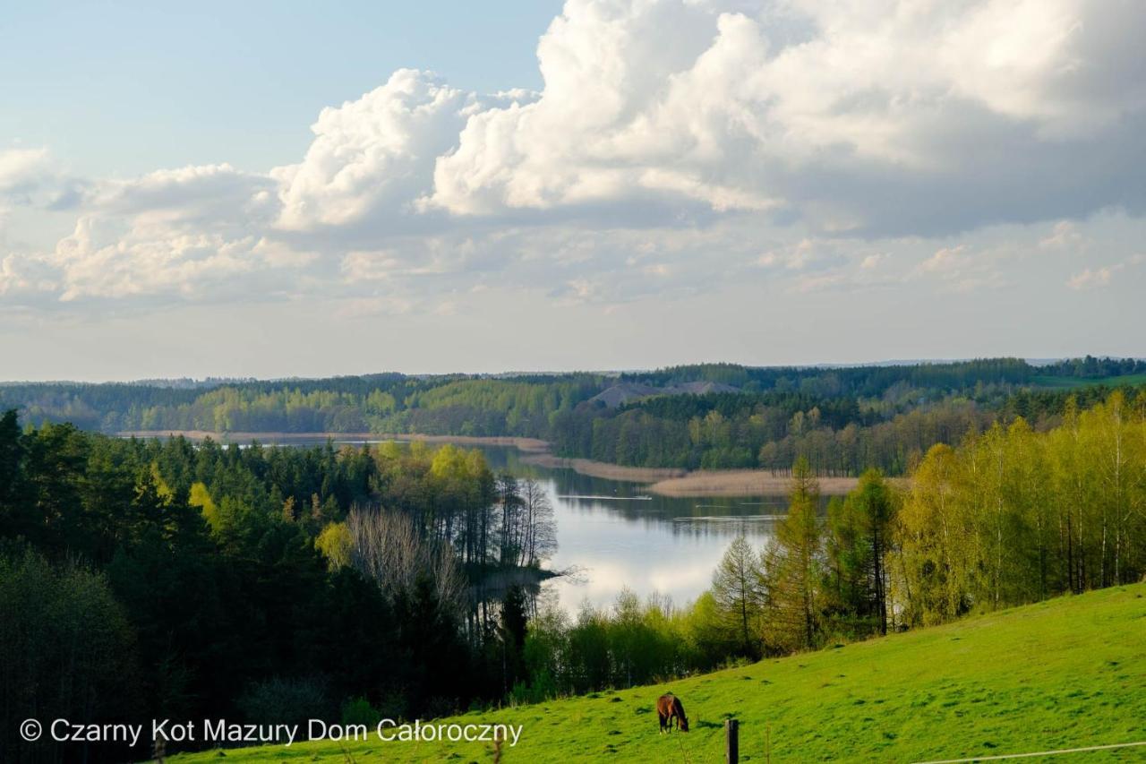 Malkinie Czarny Kot Mazury Dom Caloroczny 빌라 외부 사진