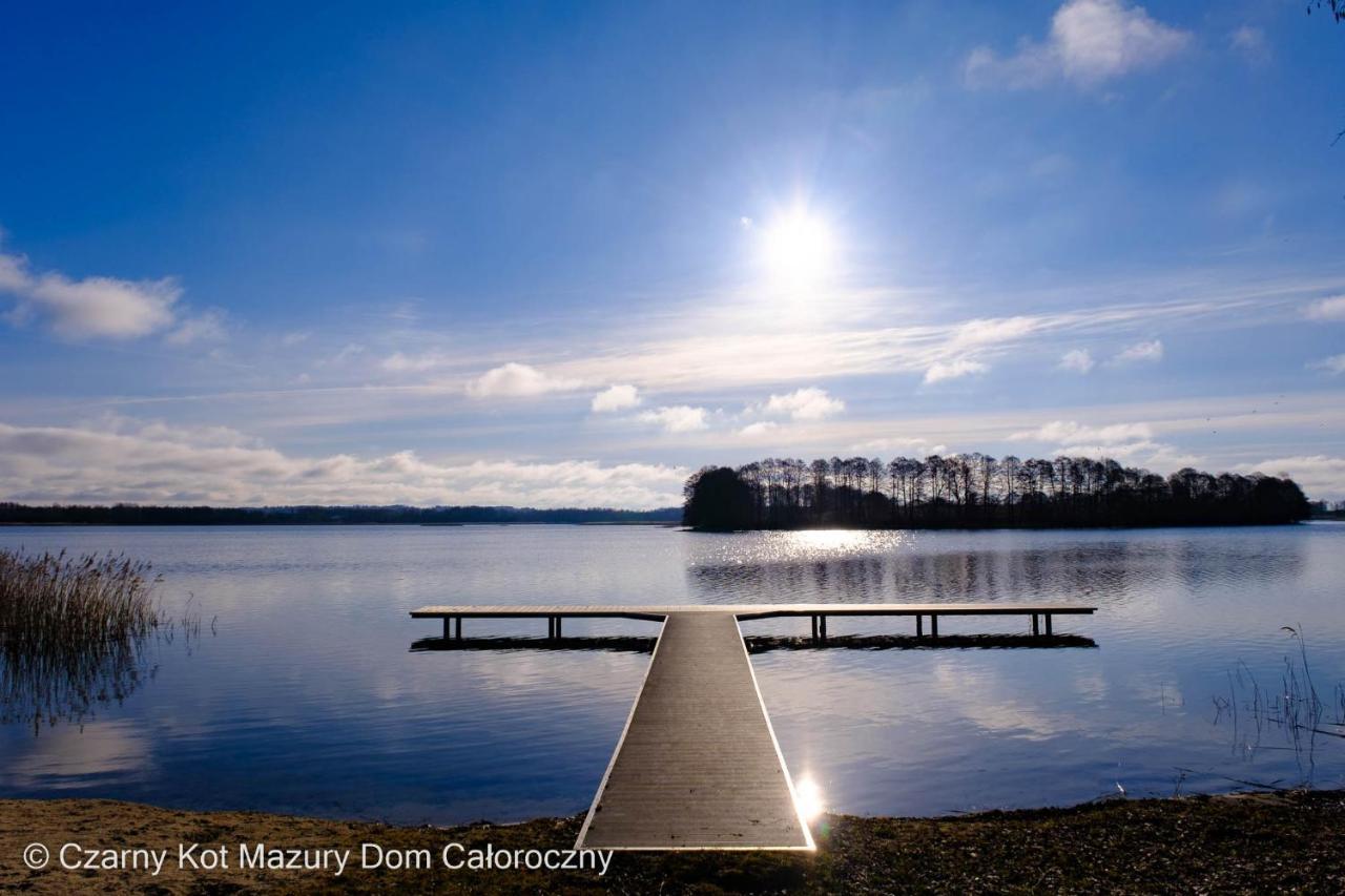 Malkinie Czarny Kot Mazury Dom Caloroczny 빌라 외부 사진